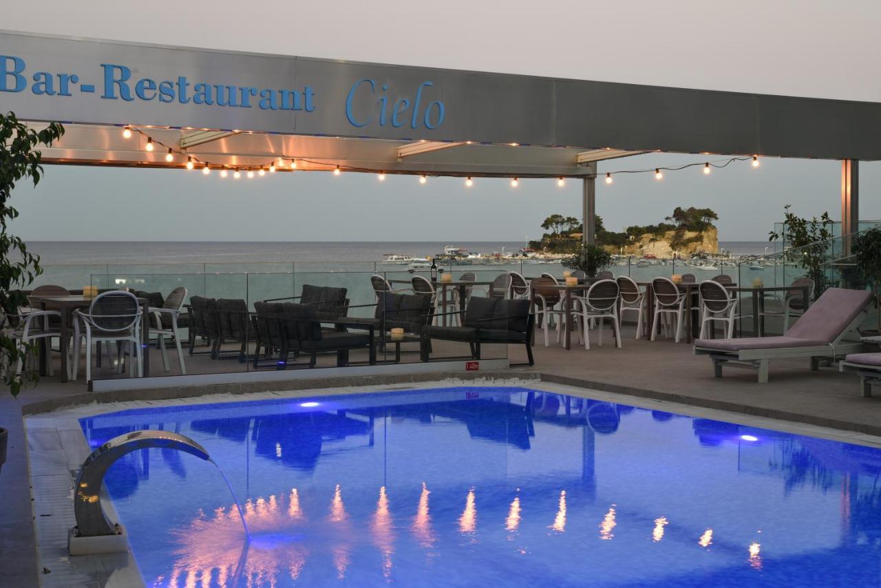 Denise Beach Hotel Laganas Exterior foto