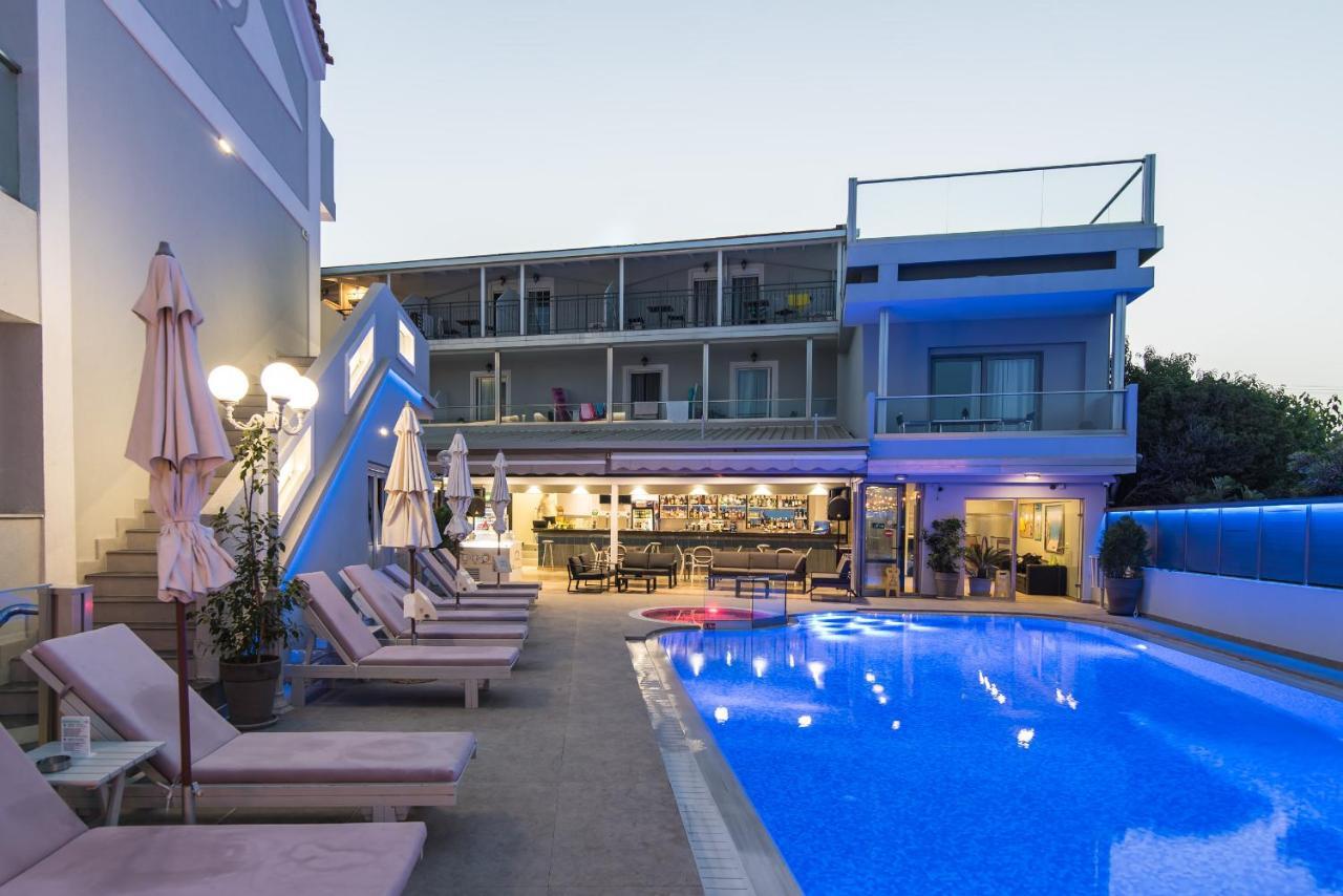 Denise Beach Hotel Laganas Exterior foto